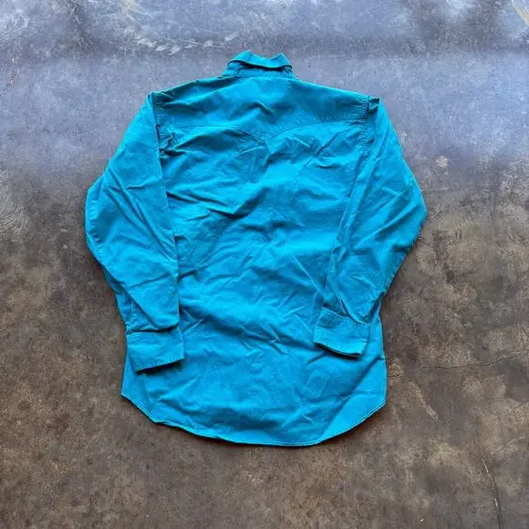 Vintage Wrangler Cowboy Cut Western Shirt